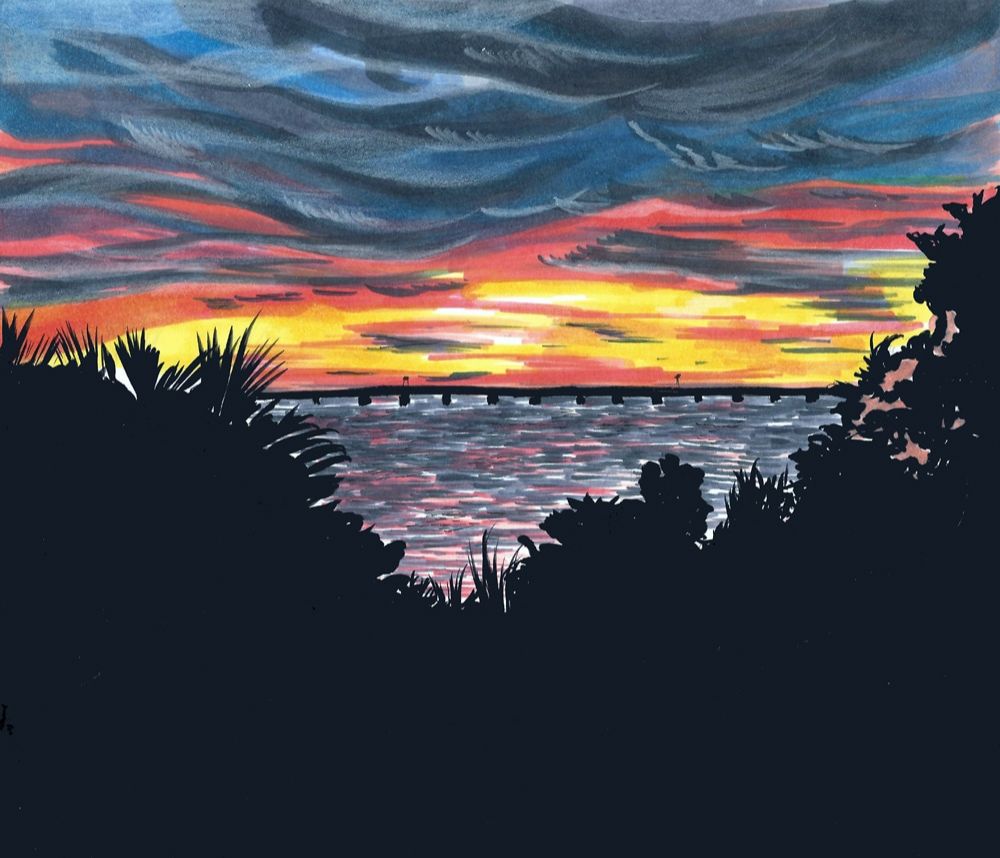 Painting of Tampa Bay