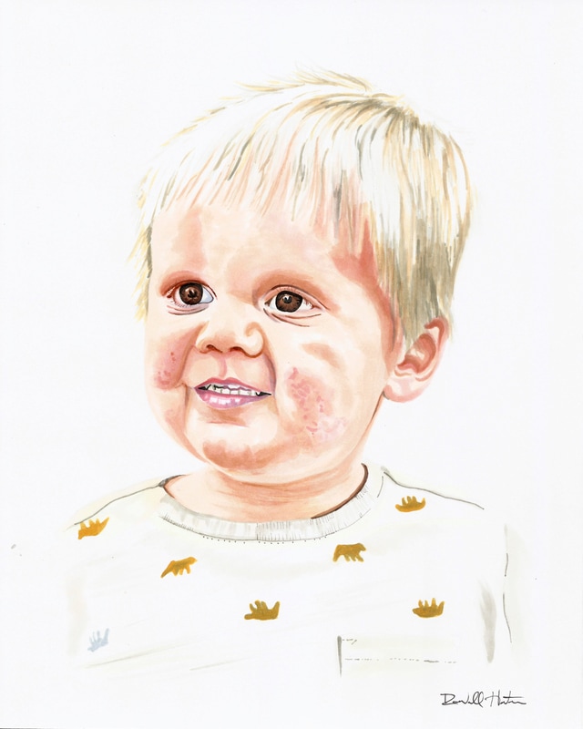 Child Portrait Drawing