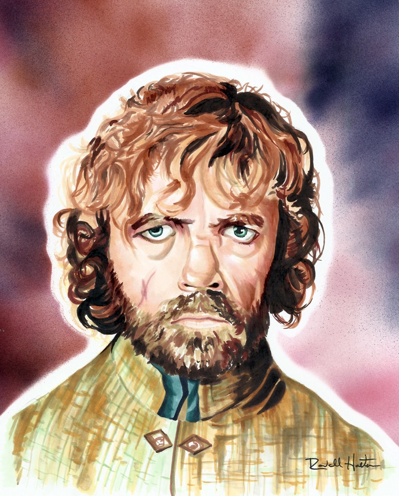 Tyrion Lannister - Portrait Drawing